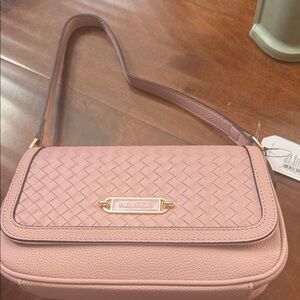 Pink Woven Women's Bag